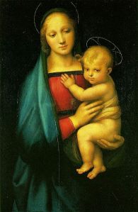 Mary and Jesus (Raphael's Madonna dell Granduca)